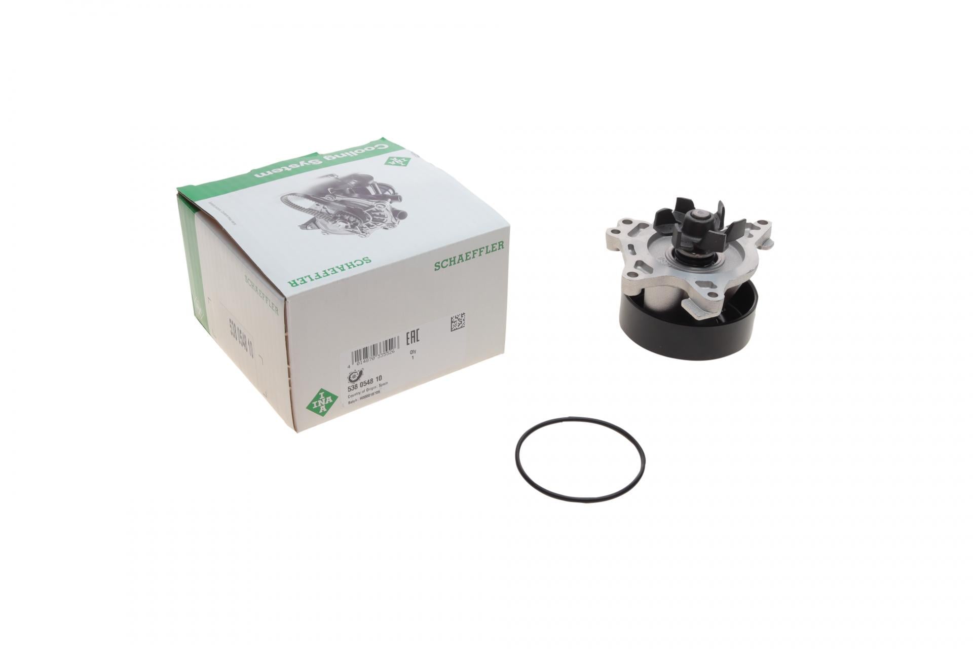 Насос воды INA Toyota Avensis 00-08/Corolla 1.4-1.8 VVT-i 99-07 для поликлино-ременного привода 538 0548 10 (25588168) Насос воды INA Toyota Avensis 00-08/Corolla 1.4-1.8 VVT-i 99-07 для поликлино-ременного привода 538 0548 10 (25588168)