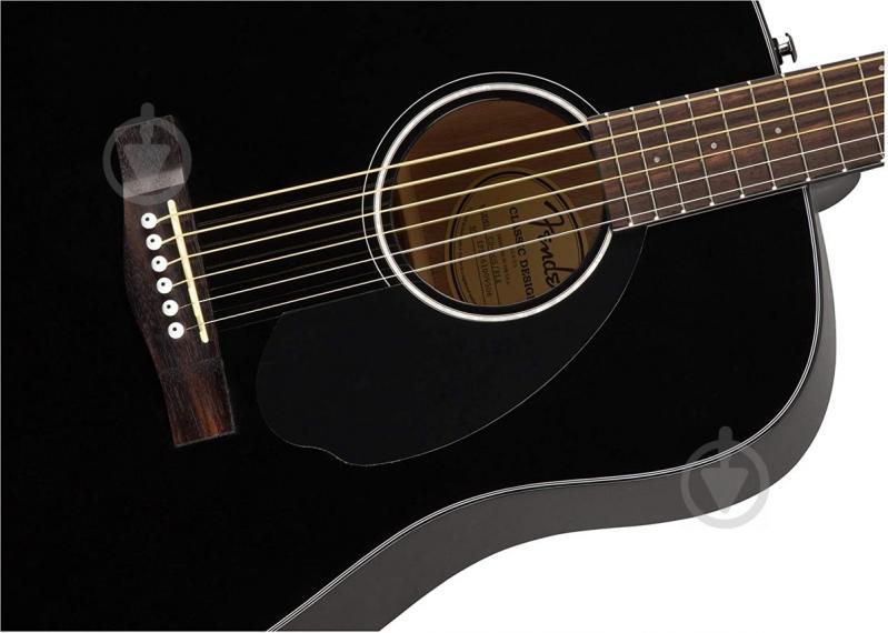 Акустическая гитара Fender CD-60S Black WN - фото 3 Акустическая гитара Fender CD-60S Black WN - фото 3