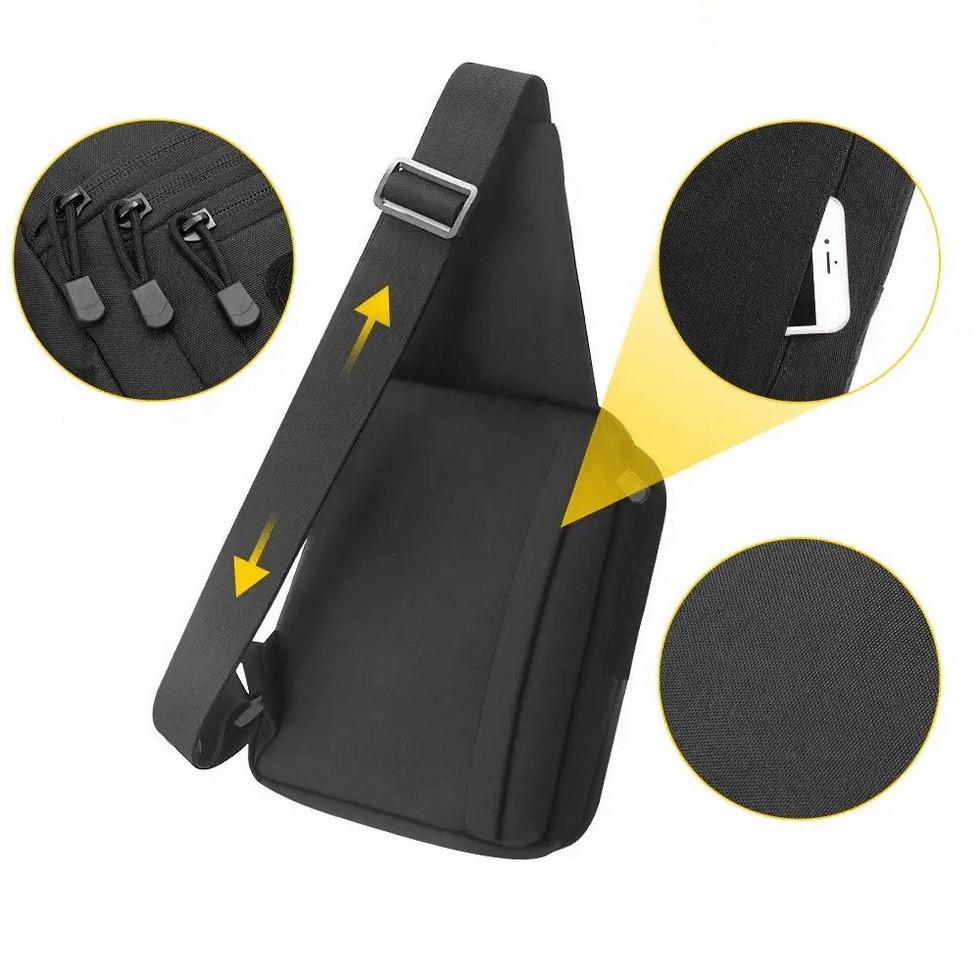 Сумка-кобура наплечная M-TAC Black Черный (21901296) - фото 3 Сумка-кобура наплечная M-TAC Black Черный (21901296) - фото 3