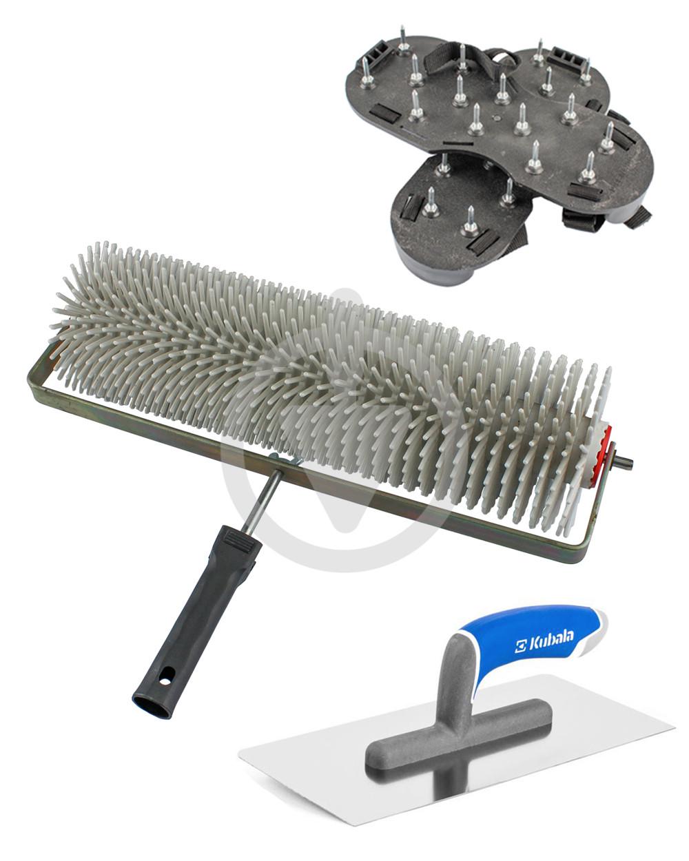 Набір для монтажу наливної підлоги №5 валик/терка/накладки 2 шт. (21477655)