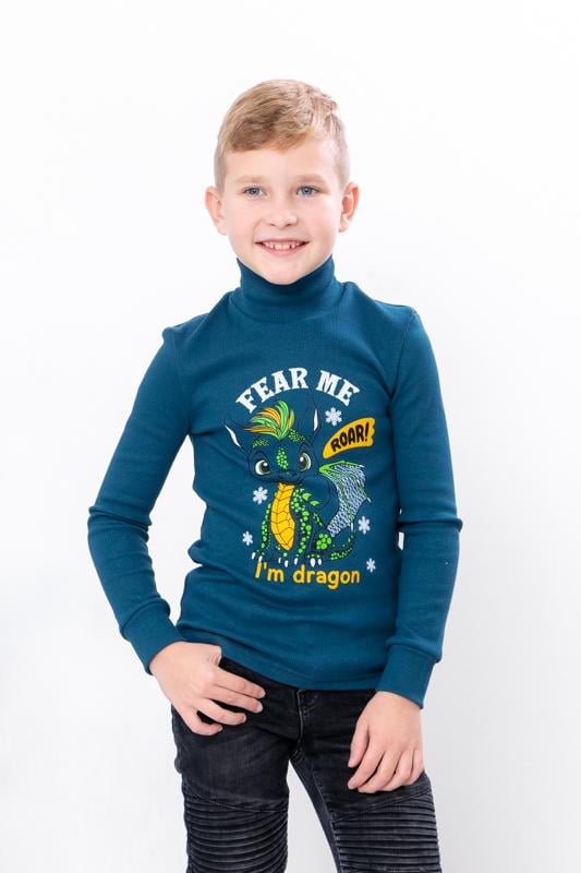 Водолазка дитяча новорічна Носи Своє 104 см Синій (6068-3-v20)