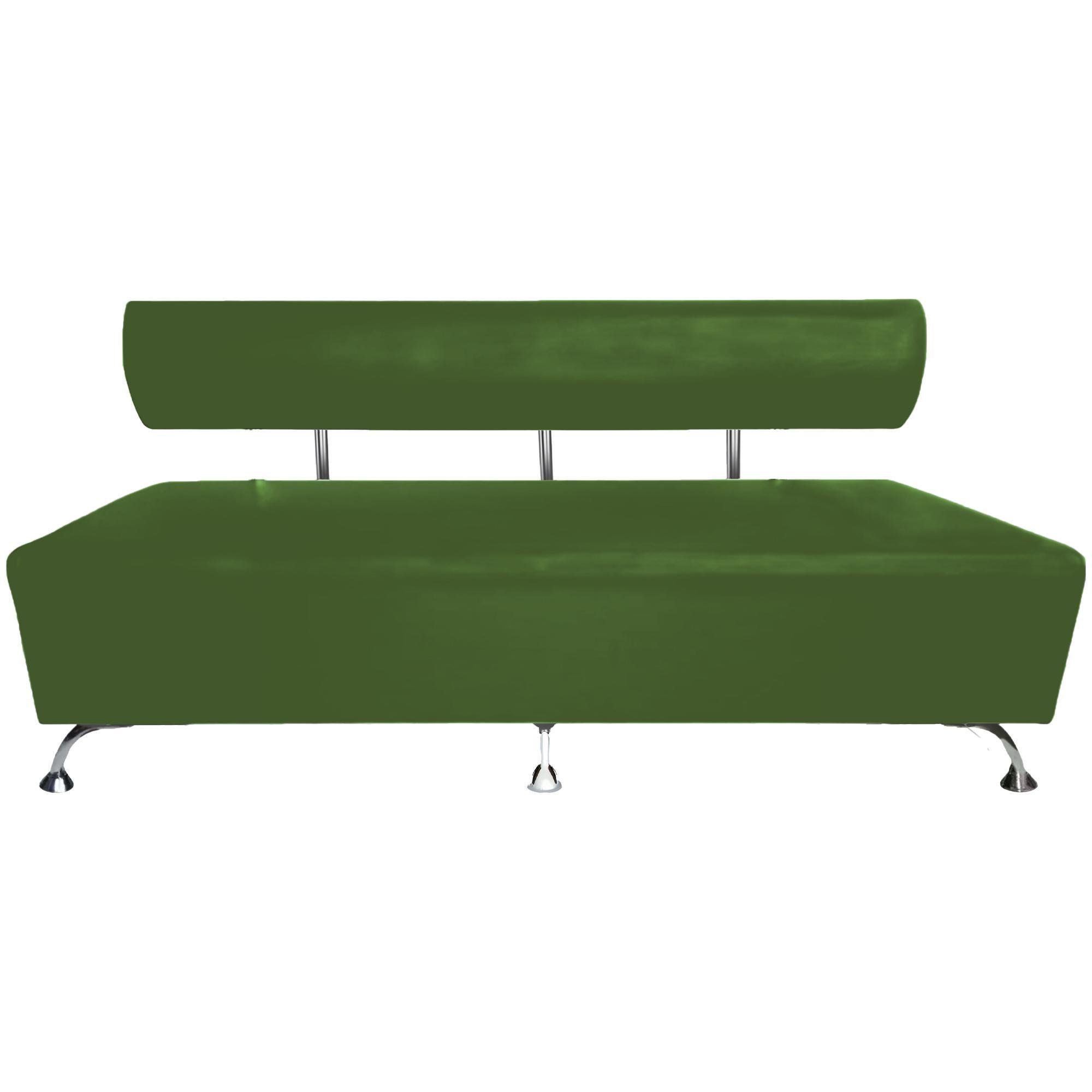 Диван офисный AVVS для ожидания/приемной 200 см с ножками 12 см Темно-оливковый (gnuta-75x200-dolive) - фото 2 Диван офисный AVVS для ожидания/приемной 200 см с ножками 12 см Темно-оливковый (gnuta-75x200-dolive) - фото 2