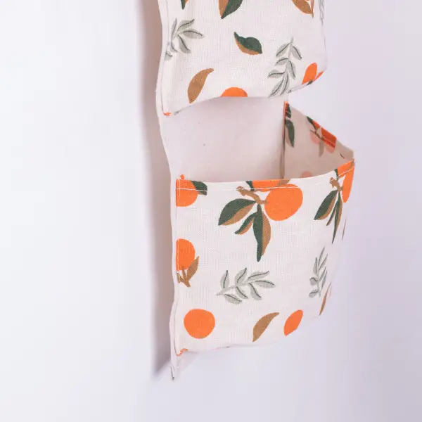 Органайзер панно підвісний на 3 секції з бамбуковою ручкою 20х58 см - фото 4