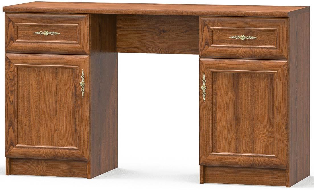 Стол письменный Мебель-Сервис Даллас 130х42,5х75,5 см Вишня Портофино