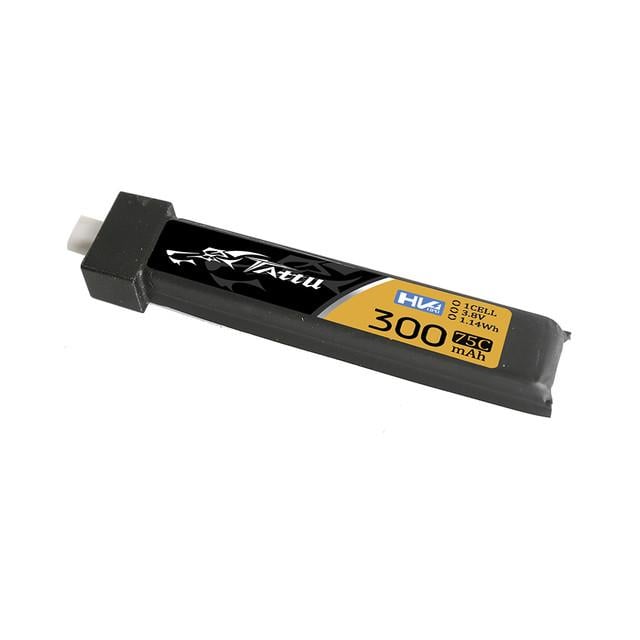 Батарея Tattu 1S 300 mAh 75C 3,8V BT2.0 - фото 2