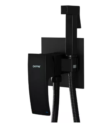 Душ встроенный гигиенический Gappo G7207-6 Черный