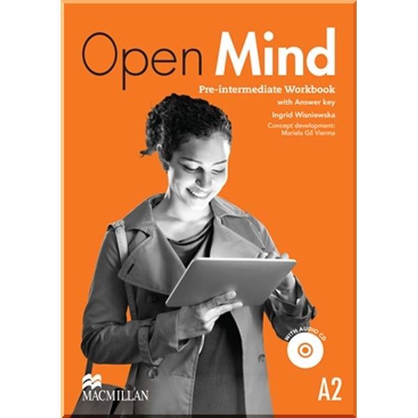 Книга Mariela Gil Vierma/Ingrid Wisniewska "Open Mind British English Pre-intermediate Workbook with key and Audio-CD" (ISBN:9780230458383)