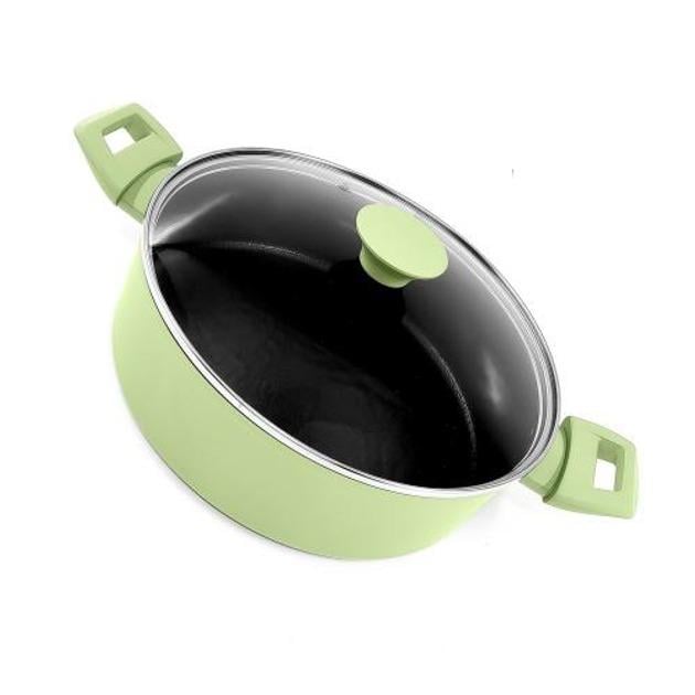 Кастрюля с крышкой Home 26х7,5 см (10372-26S)