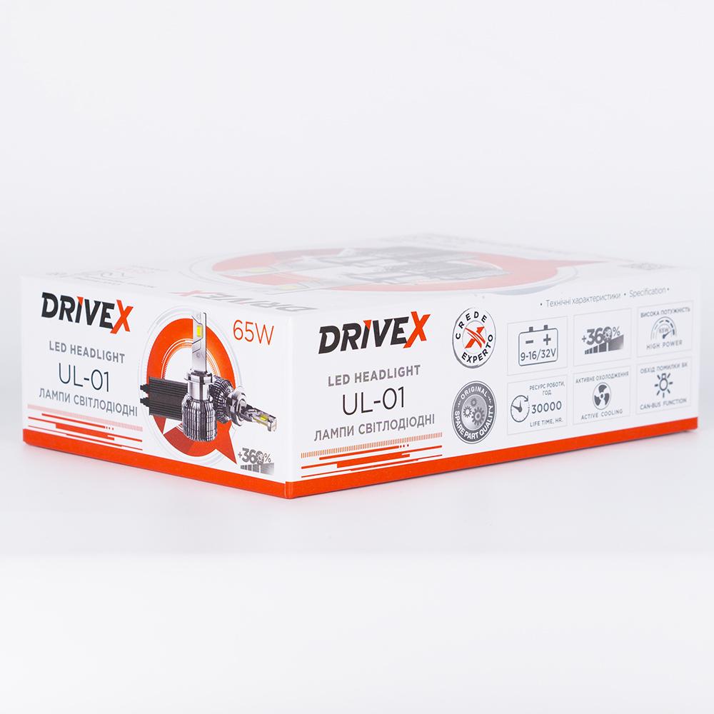 Лампи LED автомобільні DriveX UL-01 H11 5500K 65W CAN 2 шт. (DR-00001282) - фото 5 Лампи LED автомобільні DriveX UL-01 H11 5500K 65W CAN 2 шт. (DR-00001282) - фото 5
