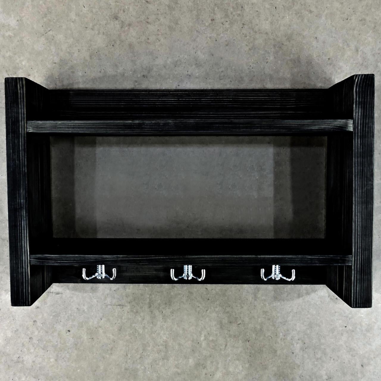 Полка для ванной из дерева Висбаден Венге (ВНП/001712)