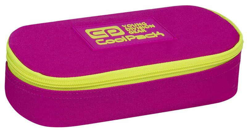 Пенал шкільний CoolPack Campus 92968CP Neon Pink
