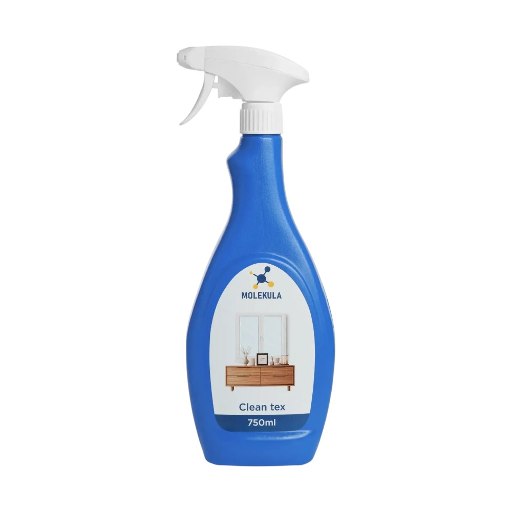 Средство для мытья стекол/зеркал и полировки мебели Molekula Clean Tex 750 мл