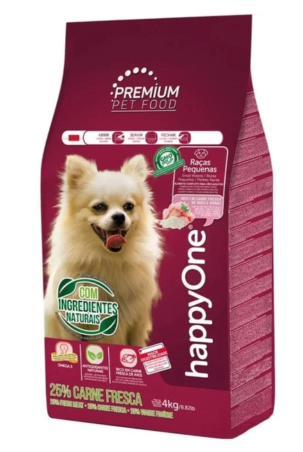 Корм для собак сухий HappyOne Premium Dog Small Breeds Fresh Meat 4 кг