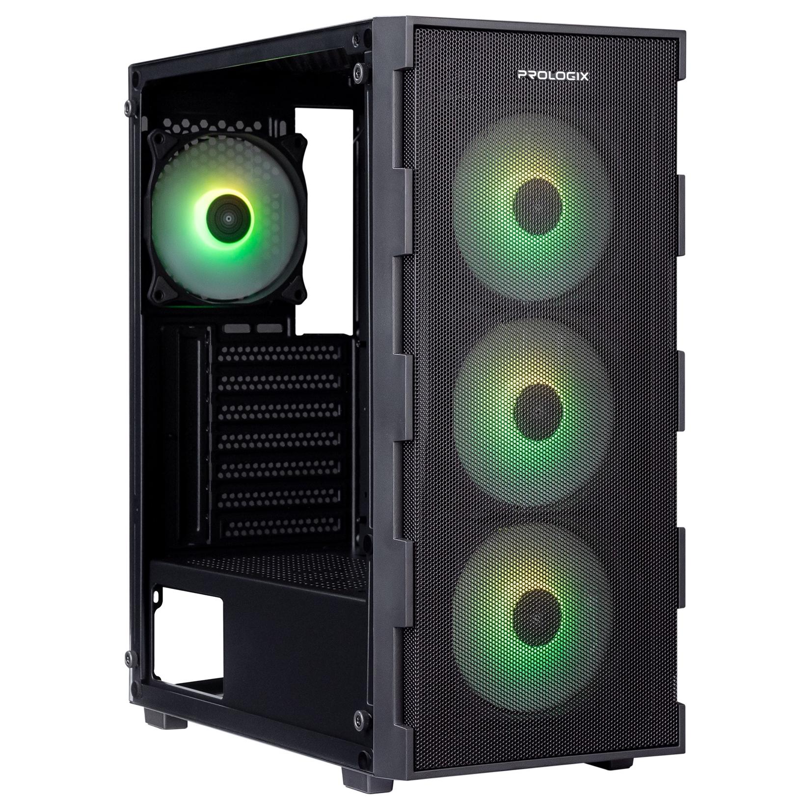 Корпус для ПК PrologiX E115 PSU Black