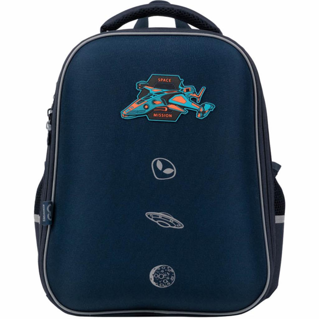 Рюкзак GoPack Education UFO 38x28x13 см 15 л Синий (GO21-165M-5)
