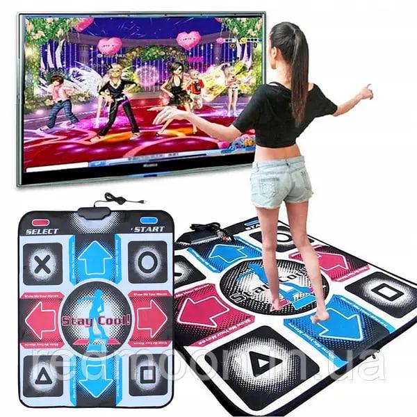 Коврик танцевальный Dance Revolution с USB и TV подключением 80х90 см - фото 3