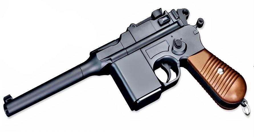Пистолет страйкбольный Galaxy Маузер С 96 G12 (AG12)