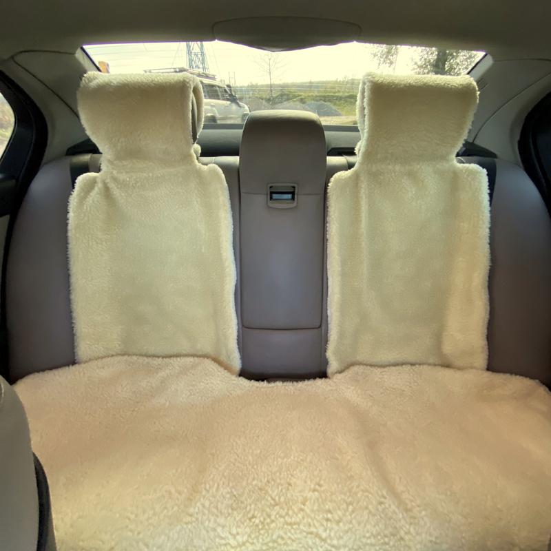 Накидка на сиденье автомобиля из овчины Sheepskin эко-шерсть задний комплект 50 см Лимонный (725) Накидка на сиденье автомобиля из овчины Sheepskin эко-шерсть задний комплект 50 см Лимонный (725)