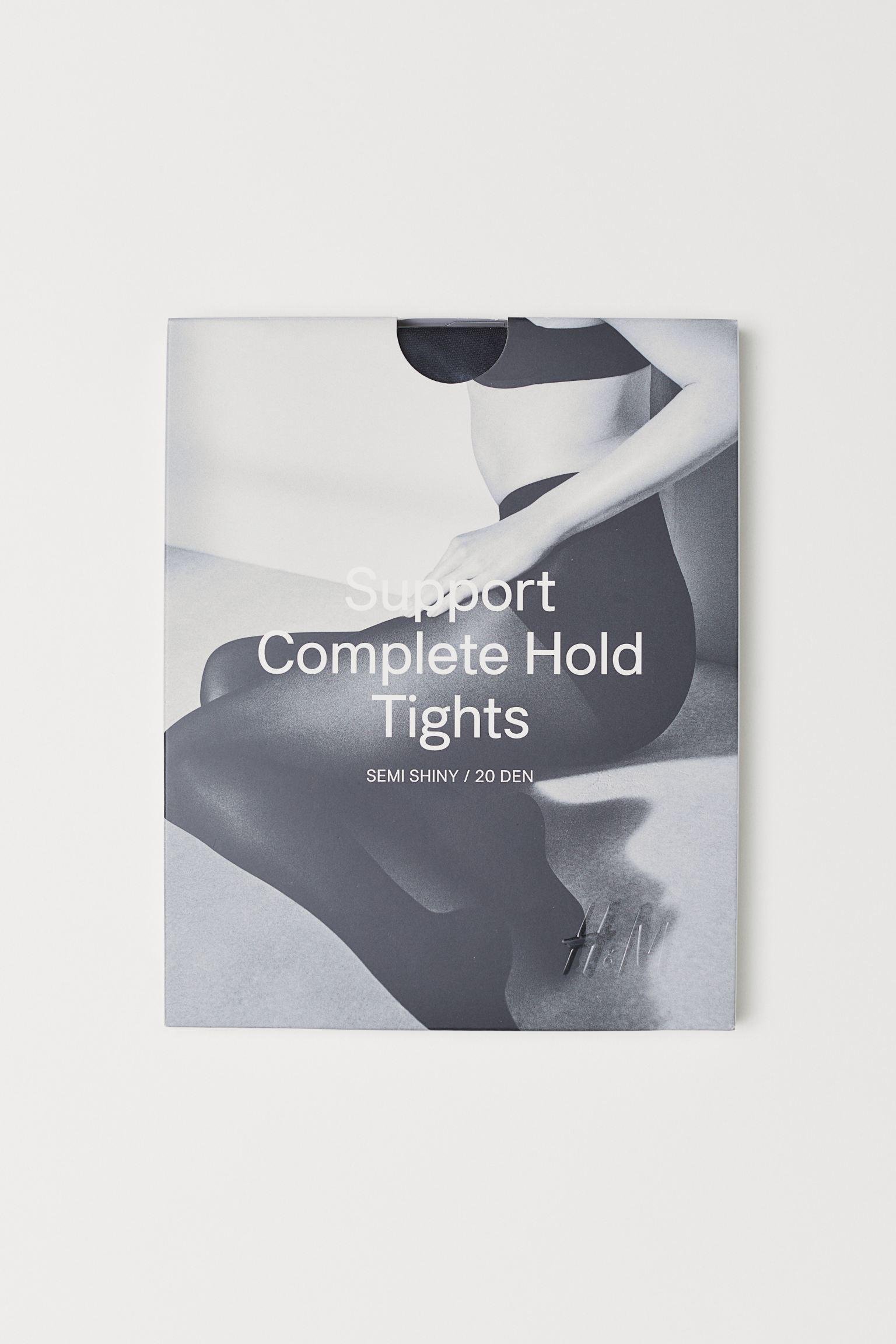 Колготки капроновые H&M 20 Den S Черный (3105417943)