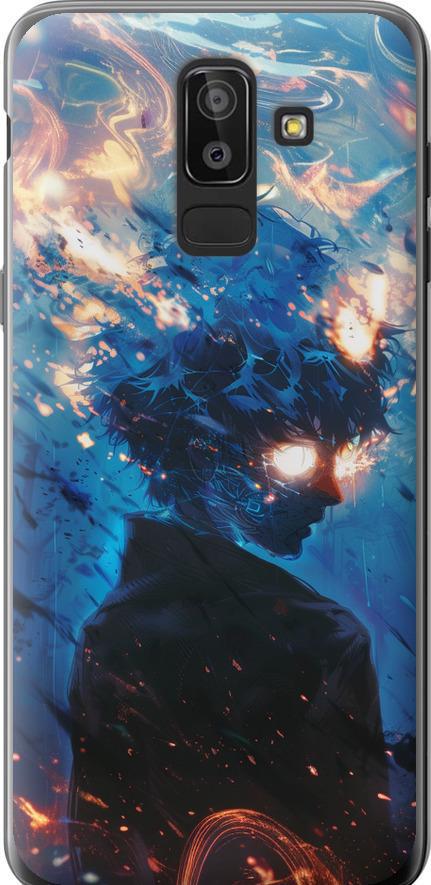 Чехол на Samsung Galaxy J8 2018 Сатору Годжо (6129u-1511-42517)