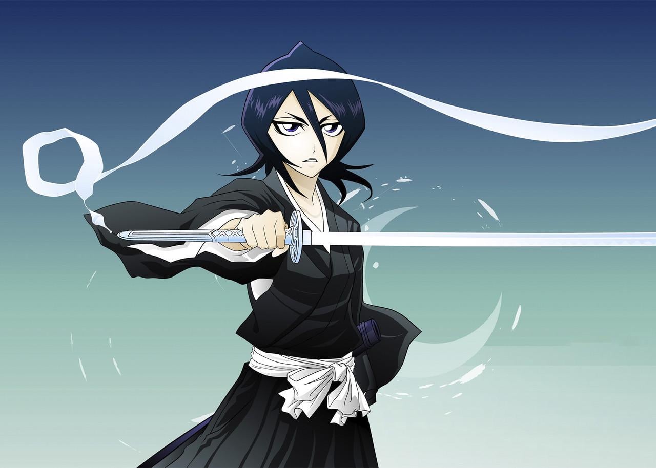 Картина GeekLand Bleach Блич девушка-проводник душ