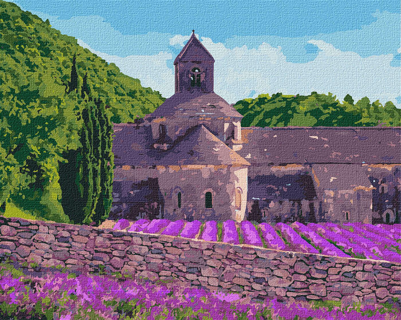 Картина по номерам Идейка Аромат лаванды 40x50 см (КНО2292)