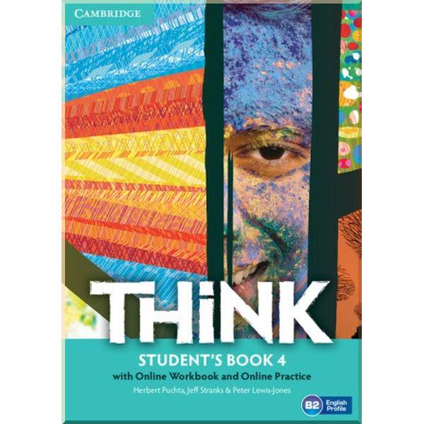 Книга Jeff Stranks/Herbert Puchta "Think 4 Student's Book with Online Workbook and Online Practice" (ISBN:9781107573253)