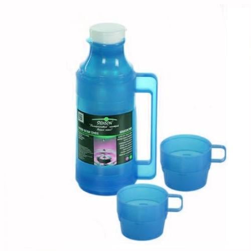 Термос зі скляною колбою Stenson MT-4579-18 1.8л Синій (11759768)