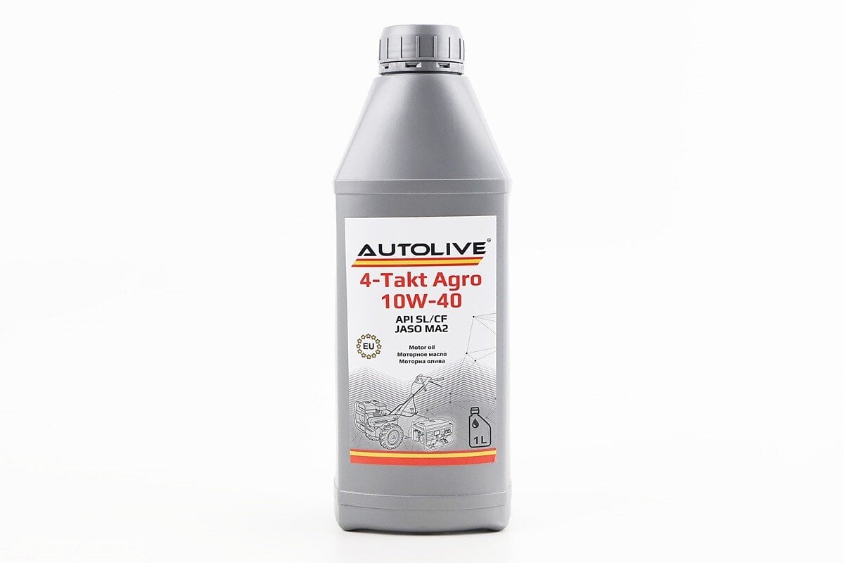 Олива моторна AUTOLIVE 4T 10W-40 мінеральна універсальна 1 л (10044187)