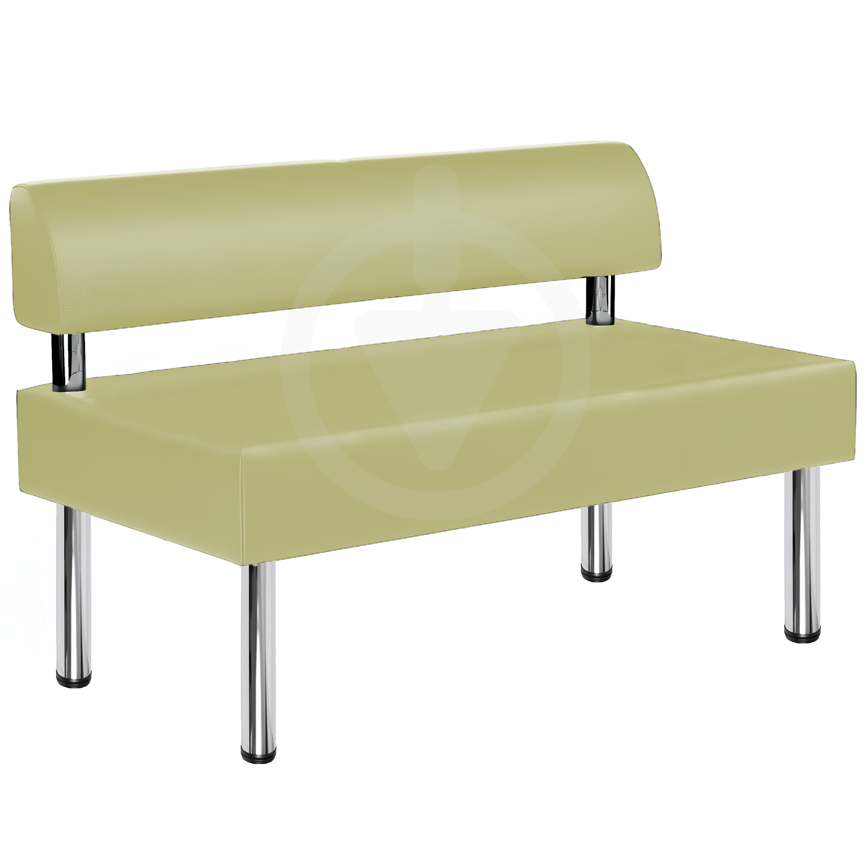 Диван офисный AVVS tech для ожидания/приемной 120 см Светло-оливковый (noga25-75x120-lol) - фото 1 Диван офисный AVVS tech для ожидания/приемной 120 см Светло-оливковый (noga25-75x120-lol) - фото 1