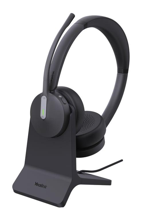 Навушники з мікрофоном Yealink BH70 Dual With Stand Teams Black (1208701)