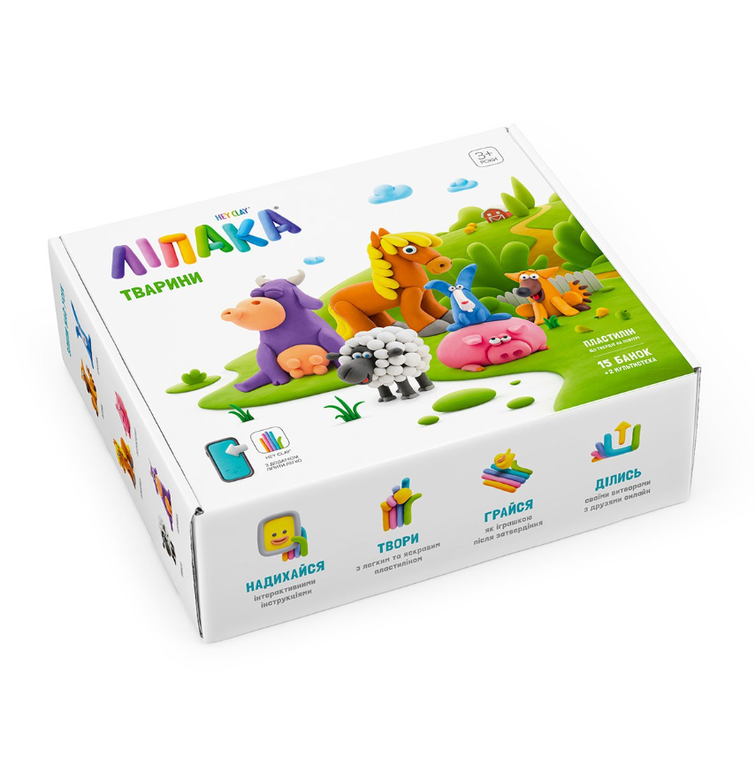 Пластилин воздушный Lipaka домашние животные 9 цветов (10384) Пластилин воздушный Lipaka домашние животные 9 цветов (10384)