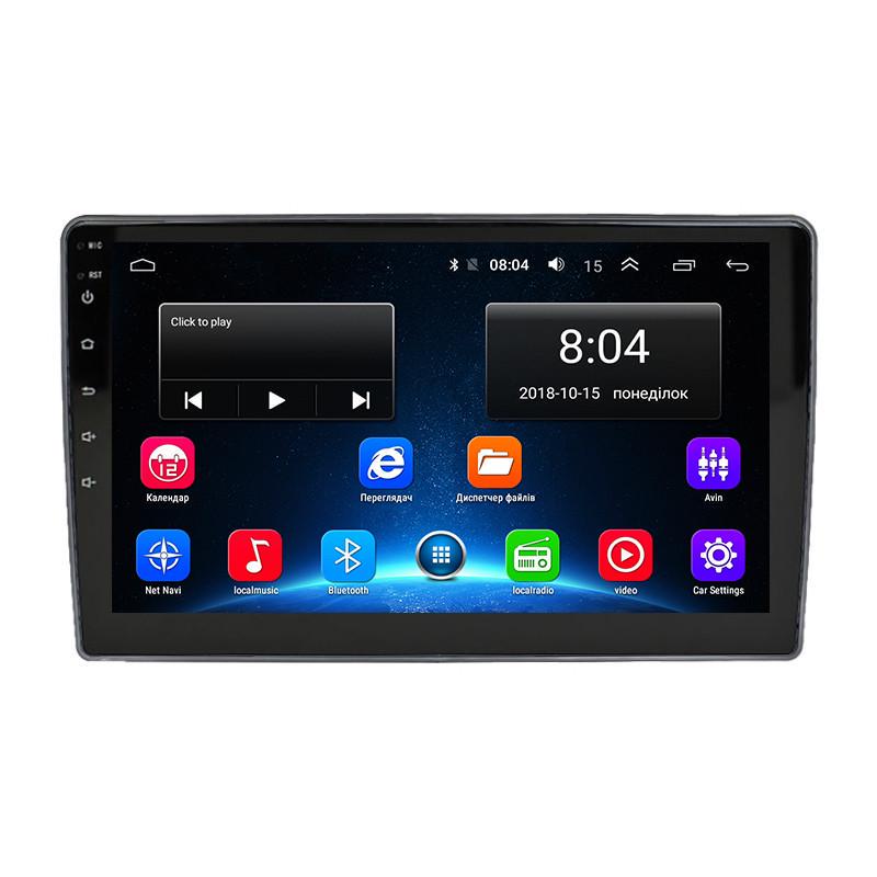 Автомагнітола штатна Lesko для Volkswagen Sharan II рестайлінг 2015-н.в. 9" 2/32Gb Wi-Fi GPS Base MOB