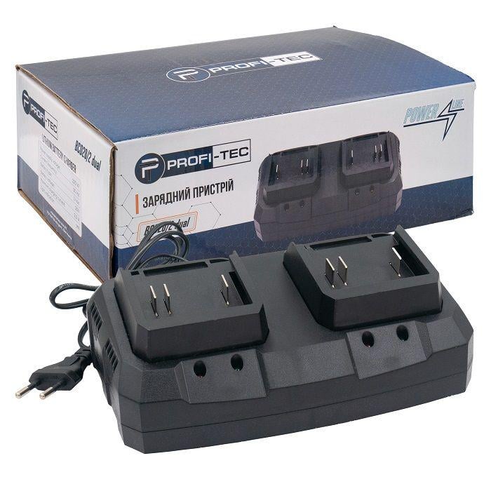 Зарядное двухпортовое устройство PROFI-TEC POWERLine BCD20/2 dual 2x2,0 А (006266)