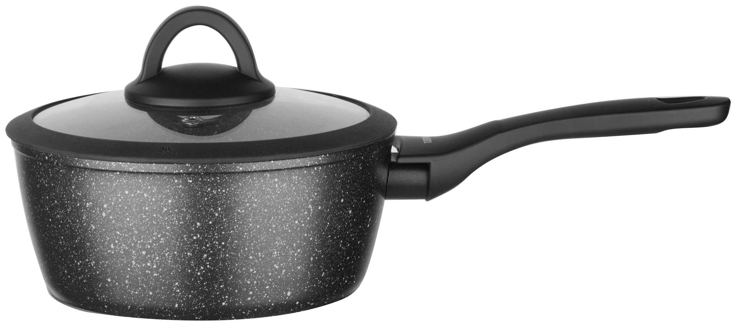 Ковш с крышкой RINGEL Zira алюминиевый 20 см 2,2 л (RG-41006-20)