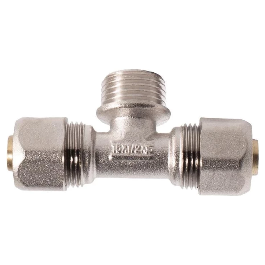 Тройник Karro 16х1/2"х16 С Тройник Karro 16х1/2"х16 С