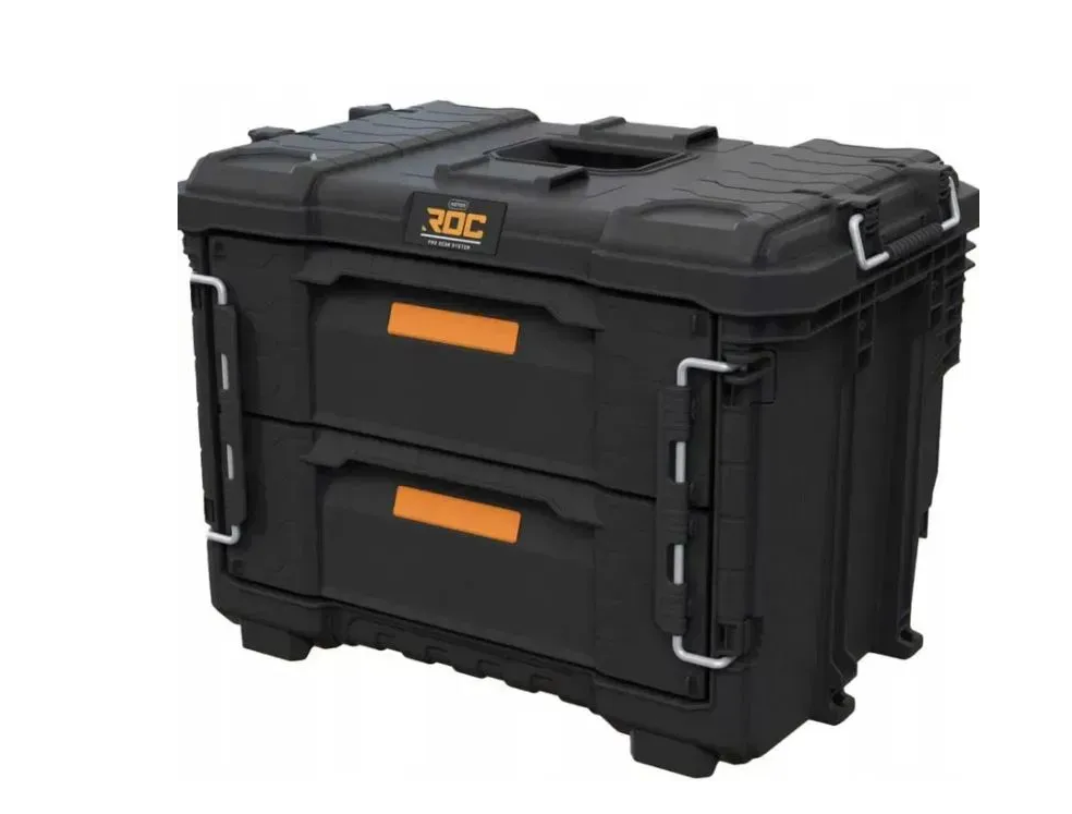 Ящик для інструменту з 2 тумбами Keter ROC PRO GEAR 2.0 (2562181148)
