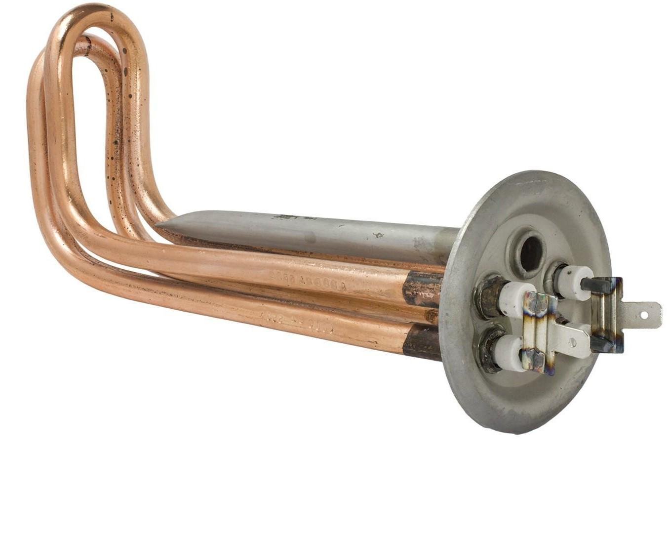 Тэн для бойлера Grepan №1 1000+1000 W 220 V фланец 64 мм с меди (boi001) Тэн для бойлера Grepan №1 1000+1000 W 220 V фланец 64 мм с меди (boi001)