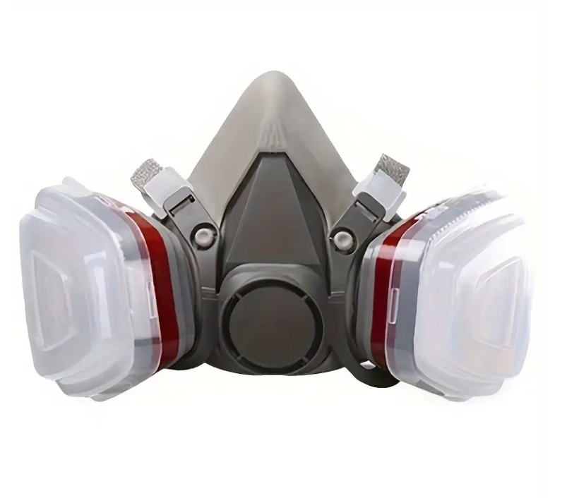 Маска защитная многоразовая регулируемая полумаска 6200 с фильтрами 10 шт. (1808) Маска защитная многоразовая регулируемая полумаска 6200 с фильтрами 10 шт. (1808)