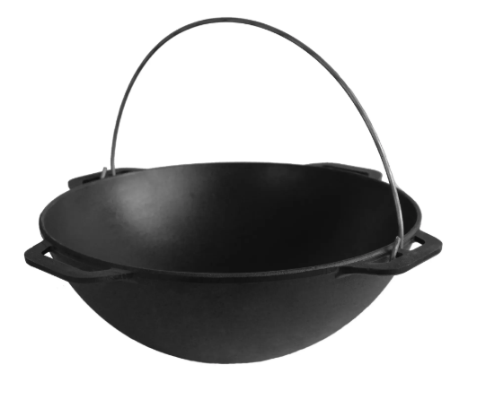 Котел чугунный азиатский Brizoll без крышки 6 л (KA06)