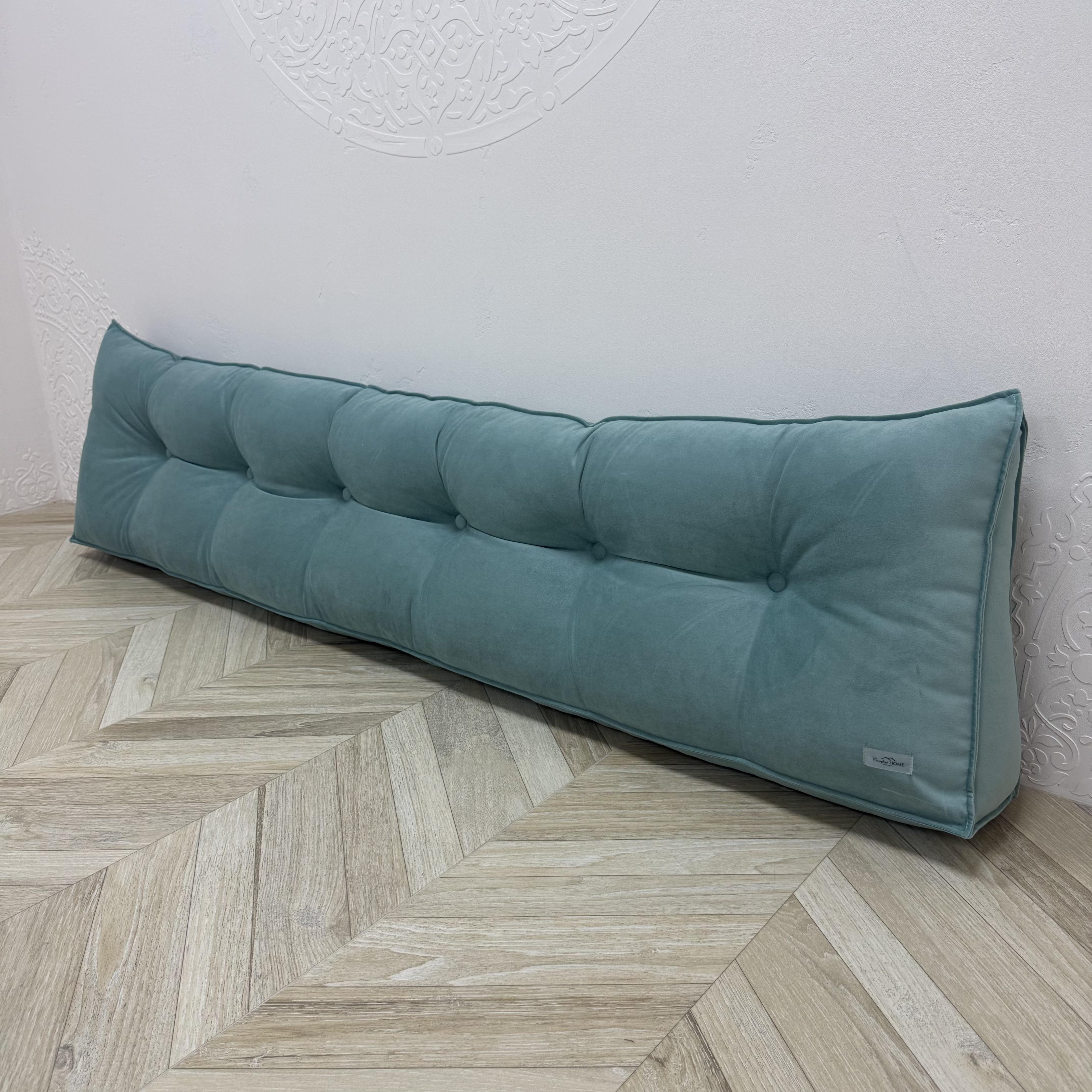 Подушка-изголовье Comfort Home велюровая 120х45 см