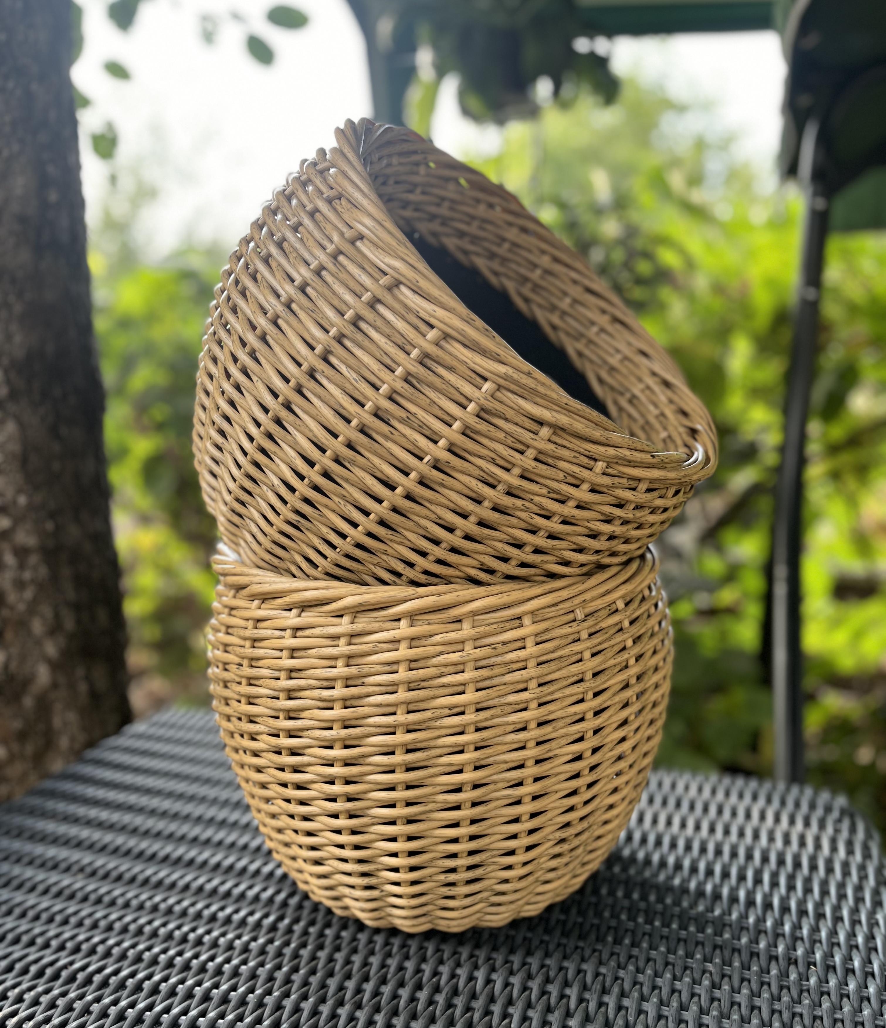 Кашпо для цветов из искусственного ротанга 13 л Дерево (27927865) - фото 3 Кашпо для цветов из искусственного ротанга 13 л Дерево (27927865) - фото 3