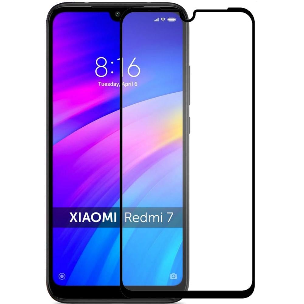 Защитное стекло MakeFuture для Xiaomi Redmi 7 Full Cover Full Glue (MGF-XR7)
