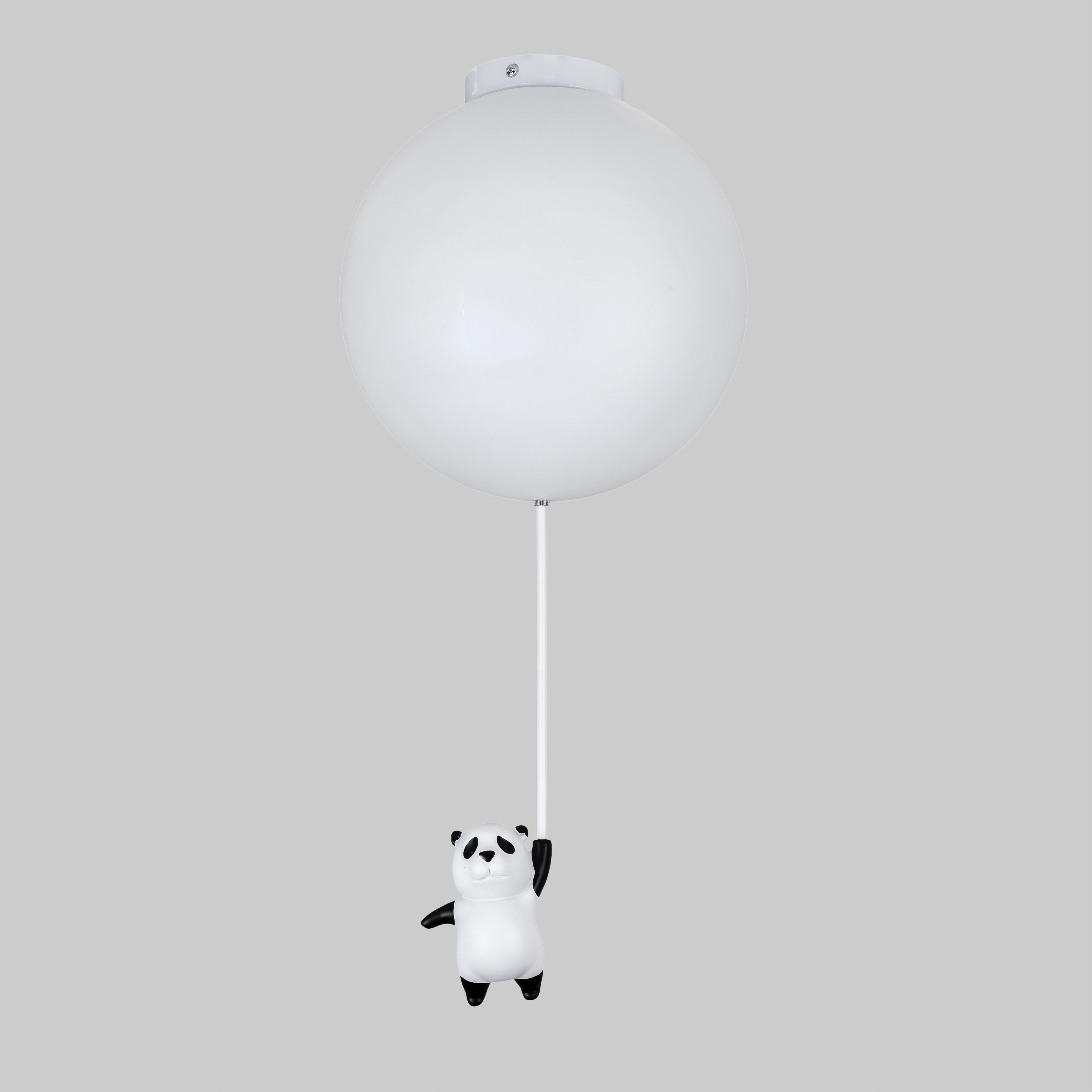 Люстра стельова Пандочка Білий (52-9829C-1(250) WH+WH)