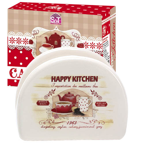 Салфетница SNT Happy Kitchen 10х8 см (3662-11)