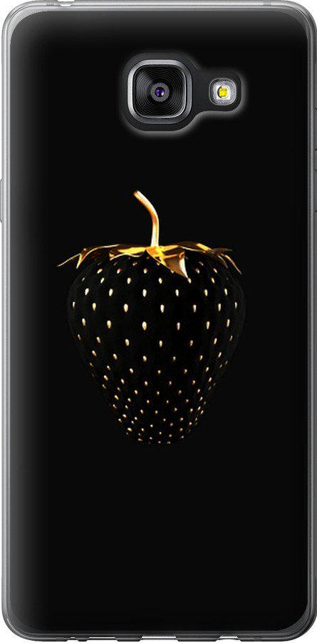 Чехол на Samsung Galaxy A5 (2016) A510F Черная клубника (3585u-158-42517)