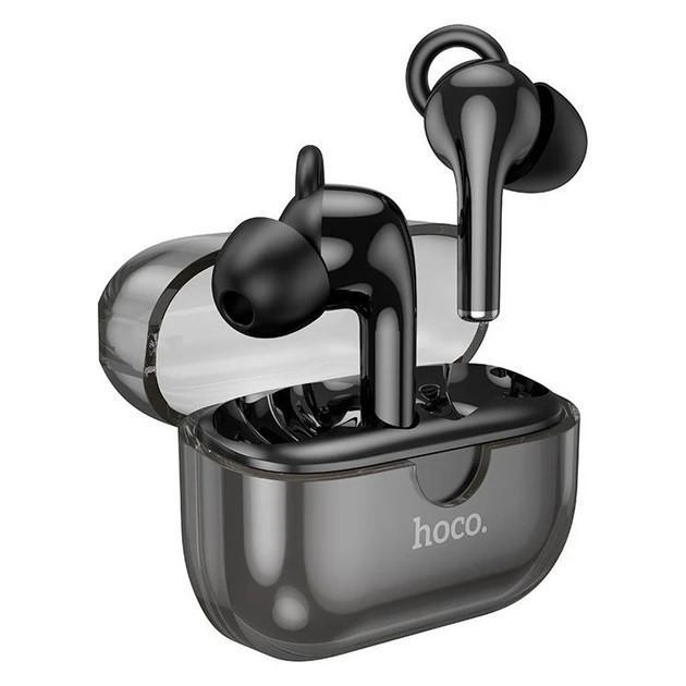 Наушники беспроводные Hoco EW22 BT5.3 30/300 mAh 4h Bluetooth c двойным микрофоном и шумоподавлением Black