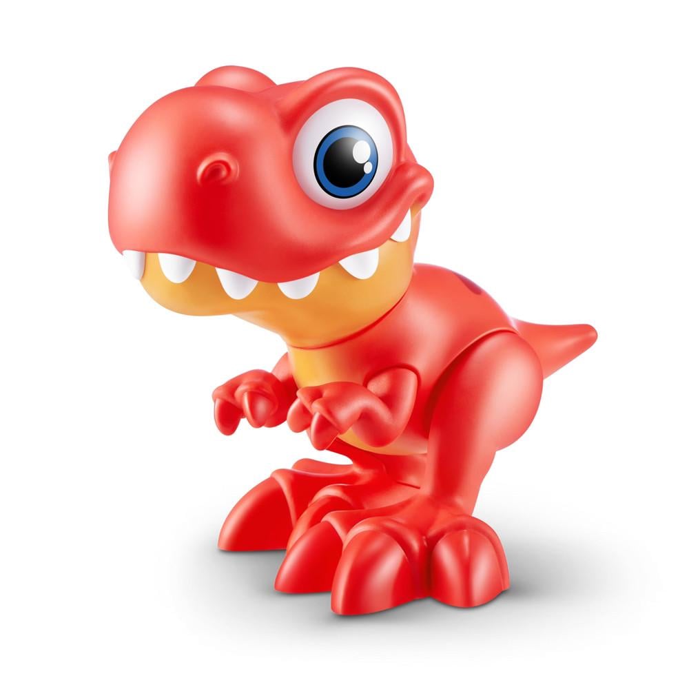 Ігровий набір з динозавром Тирексом та тестом для ліплення Zuru Smashers Junior Dino Dig Large Egg T-Rex - фото 5 Ігровий набір з динозавром Тирексом та тестом для ліплення Zuru Smashers Junior Dino Dig Large Egg T-Rex - фото 5