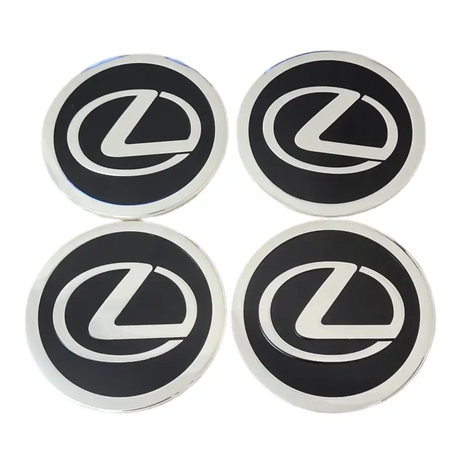 Наклейки на колпаки Lexus 90 мм 4 шт.