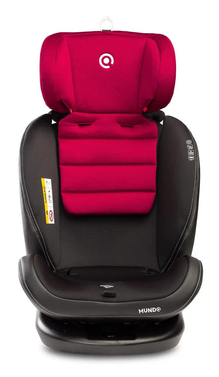 Автокресло детское Caretero Mundo Isofix 81х44х44 см 0-36 кг Красный (129890) - фото 4